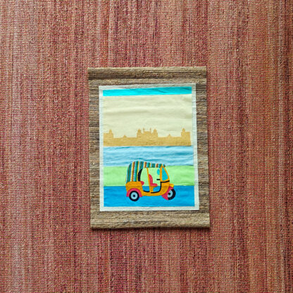Calyz Indian Auto Riksha Wall Hanging - Image 2